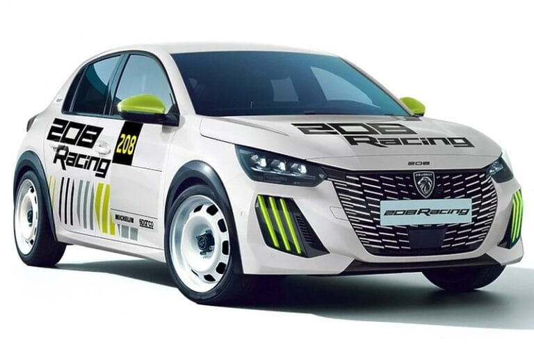 new racing version of the Peugeot 208
