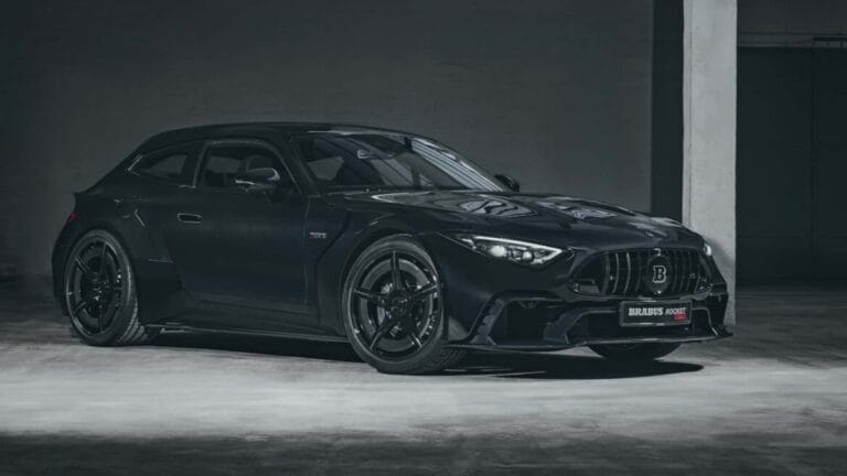 Mercedes Brabus rocked gts