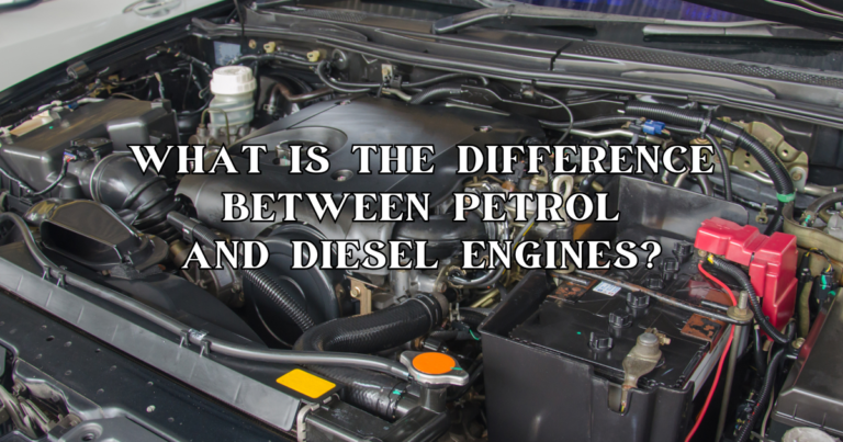 Comparison chart highlighting petrol and diesel engine differences