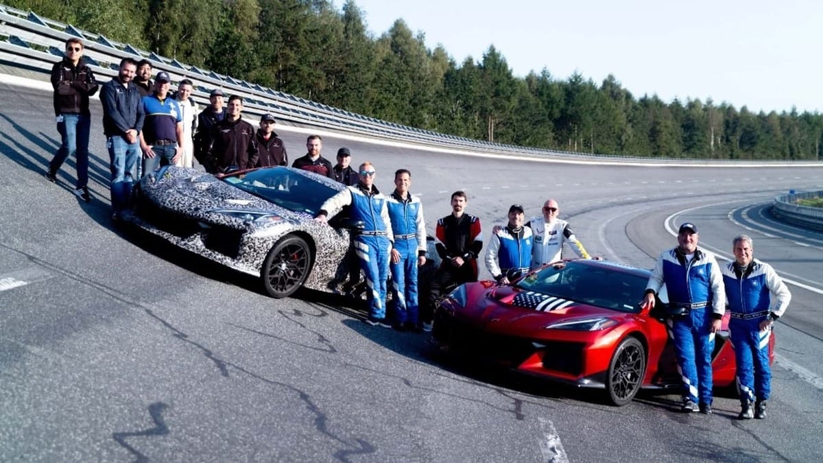 The new Chevrolet Corvette ZR1 The new Chevrolet Corvette ZR1 reached a record 375 km/h at the German oval test track in Papenburg.